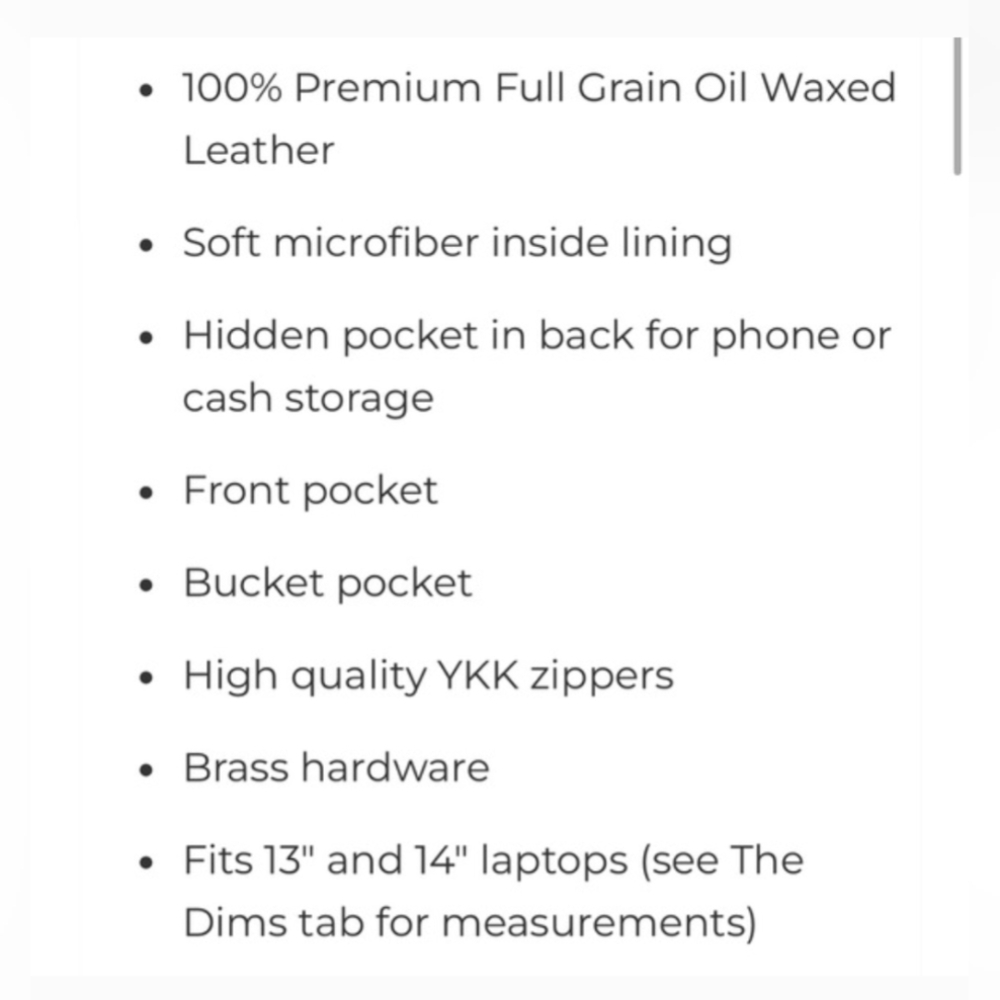 Andar Addison Backpack - Picture 7 of 8